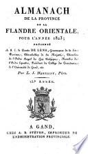 Annuaire de la province de la Flandre-orientale