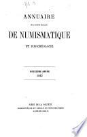 Annuaire de la Société française de numismatique et d 'archéologie