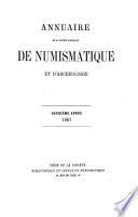 Annuaire de la Société Française de Numismatique et d'Archéologie