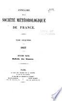 Annuaire de la Société météorologique de France
