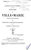 Annuaire de Ville-Marie