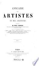 Annuaire des artistes et des amateurs