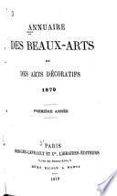 Annuaire des beaux-arts et des Arts décoratifs
