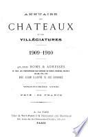 Annuaire des chateaux et des villégiatures