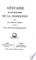 Annuaire des cinq départements de la Normandie