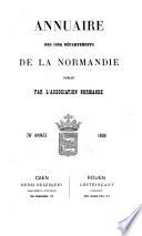 Annuaire des cinq départements de la Normandie