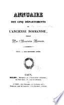 Annuaire des cinq départements de la Normandie