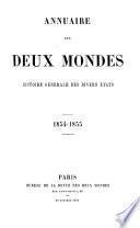 ANNUAIRE DES DEUX MONDES HISTOIRE GENERAALE DES DIVERS ETATS
