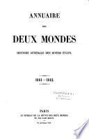 Annuaire des deux mondes