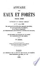 Annuaire des eaux et forêts