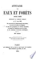 Annuaire des eaux et forêts