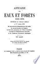 Annuaire des eaux et forêts