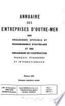 Annuaire des entreprises d'outre-mer