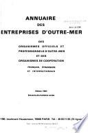 Annuaire des entreprises d'outre-mer