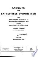 Annuaire des entreprises et organismes d'outre-mer