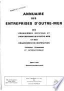 Annuaire des entreprises et organismes d'outre-mer