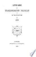 Annuaire des Êtablissements français de l'Oceanie