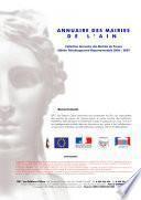 Annuaire des Mairies de l'Ain (01)