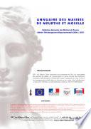 Annuaire des Mairies de Meurthe et Moselle (54)