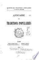 Annuaire des traditions populaires