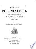Annuaire diplomatique et consulaire de la République Française