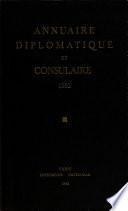 Annuaire diplomatique et consulaire de la République Française