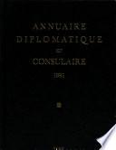 Annuaire diplomatique et consulaire de la République française pour ...