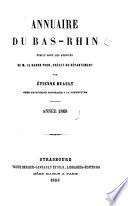 Annuaire du Bas-Rhin