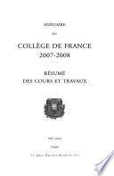 Annuaire du Collège de France