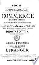 Annuaire du commerce Didot-Bottin. Etranger