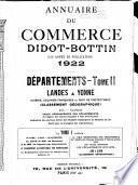 Annuaire du commerce Didot-Bottin