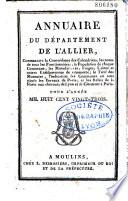 Annuaire du département de l'Allier