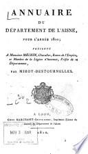 Annuaire du Dépt. de l'Aisne