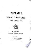 Annuaire du Gouvernement général de l'Afrique occidental française