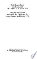 Annuaire du théâtre suisse