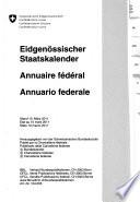 Annuaire fédéral