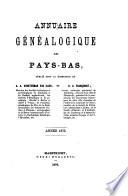 Annuaire généalogique des Pays-Bas