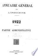 Annuaire général de l'Indochine