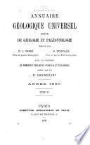 Annuaire géologique universel et guide de géologue autour de la terre