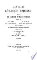 Annuaire géologique universel
