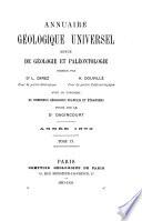 Annuaire géologique universel