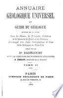 Annuaire gëologique universel