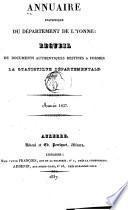 Annuaire historique du Département de l'Yonne