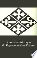 Annuaire historique du Département de l'Yonne