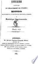 Annuaire historique du Département de l'Yonne
