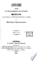 Annuaire historique du departement de l'Yonne
