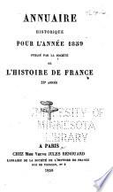 Annuaire historique