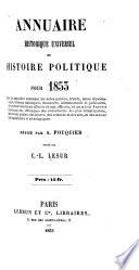 Annuaire historique universel