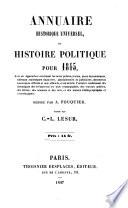 Annuaire historique universel