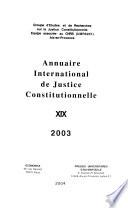 Annuaire international de justice constitutionnelle